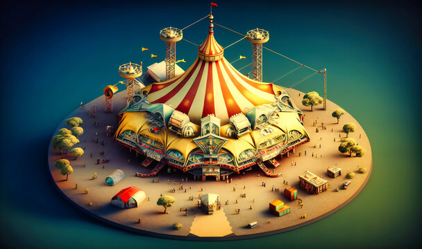 A circus where the performers can manipulate space and time to create mind-bending acts