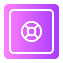 safe box gradient icon