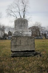 Old stone grave