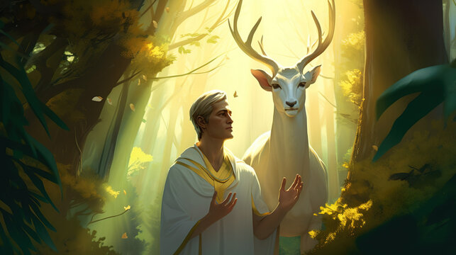 Norse God Balder - God of light and purity