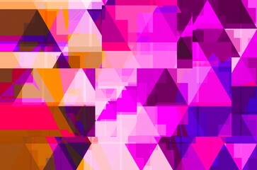 Fototapeta premium Digital abstract graphic artwork. Vibrant glitch texture. Artwork with deconstructed shapes and graphics elements.