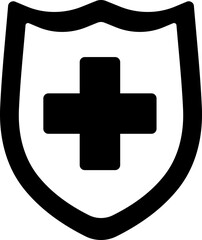 Obraz premium Protection Shield Medical Healthcare Immune Help Semi-Solid Transparent