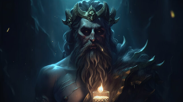Greek God Hades - God of the underworld