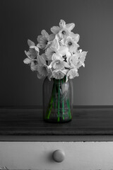 bouquet of flowers in a vase