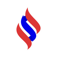 modern letter S logo