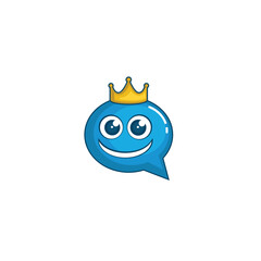 Chat King logo or icon design