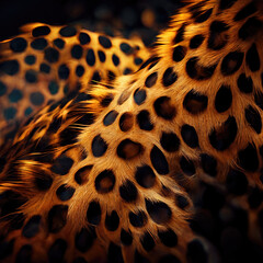 leopard fur texture