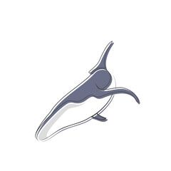 fish silhouette icon