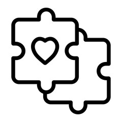 jigsaw line icon
