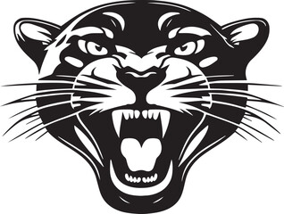 Panther head Vector Illustration, SVG