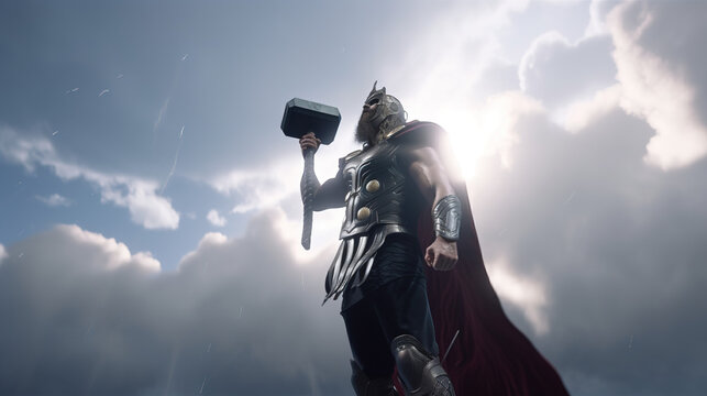 Norse God Thor - God of thunder