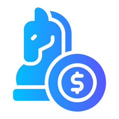 strategy gradient icon