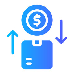 variable gradient icon