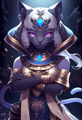 Divine pharaonic cat, Ai