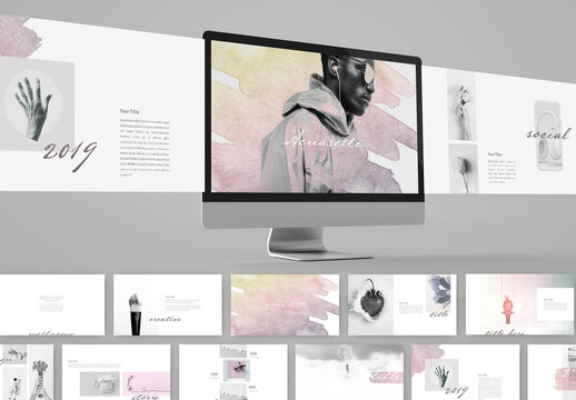 Watercolor Stain Presentation