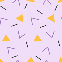 Abstract multicolor seamless background. Vector illustration concept.