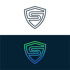 shield logo letter