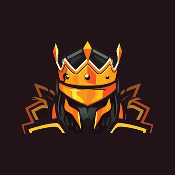 king logo vector illustration