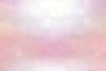 Subtle bokeh light pink pearlescent airy background. Blur abstract pattern.