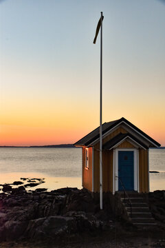 Torekov in sunset