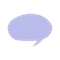 Flat Speech Bubble
