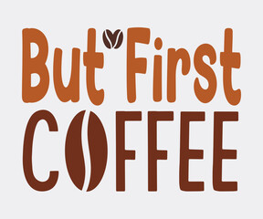 coffee SVG design, 