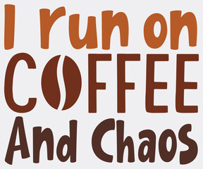 coffee SVG design, hand-drawn alphabet