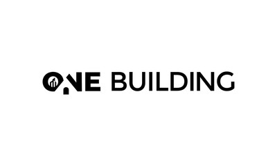 lettering typography with circular apartment for real estate logo