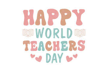 Teacher Day sublimation design