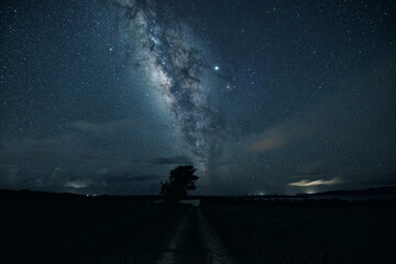 沖縄県小浜島の天の川
