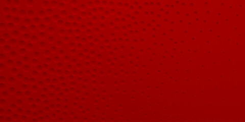 Abstract background in red colors with many concave small circles