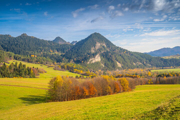 Autumn Tatras mountains hills