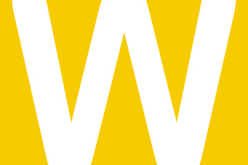 a simple logo whit the initial W