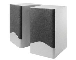 Two speakers cut out