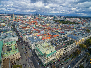 Fototapeta na wymiar Vienna Cityscape, Austria.