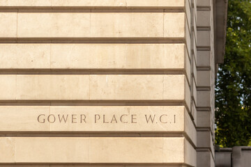 London, Uk, September 2022: Gower Place