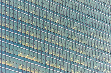 United Nations Building Wall Glass. NYC, USA.