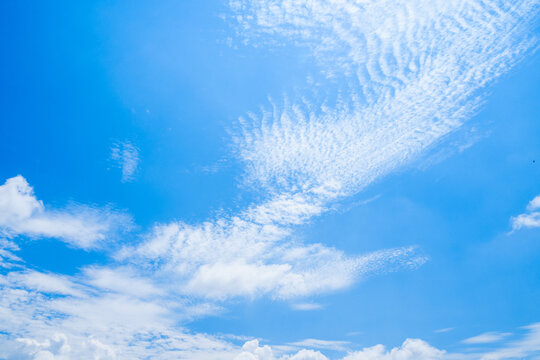 空　青空　雲　イメージ素材