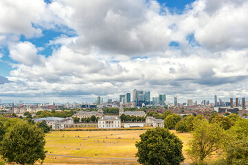 Greenwich Park and National Maritime Museum, Gardens, University of Greenwich, Old Royal Naval...