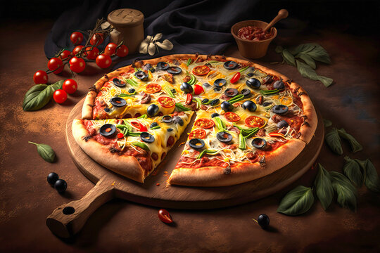 Frische Pizza, ki generated