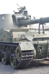 Fototapeta na wymiar military tank