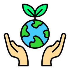 Globalization Filled Line Icon