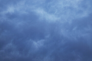 blue sky with clouds