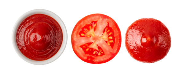 tomato sauce isolated on transparent png