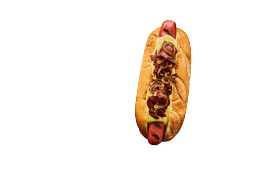 Hotdog Png Image _ Hotdog Isolated In White _fast Food  Image _Indian Food Png Image 