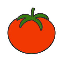 tomato isolated on white background