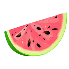 slice of watermelon