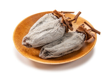 手作りの干し柿