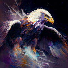 Fototapeta premium eagle in the sky