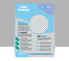 Corporate Business a4 vector Flyer Design for Company promotion poster brochure or brochure cover layout,annual report,and advertise.